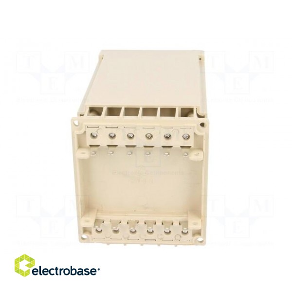 Enclosure: for DIN rail mounting | Y: 70mm | X: 65mm | Z: 112.6mm | ABS paveikslėlis 7