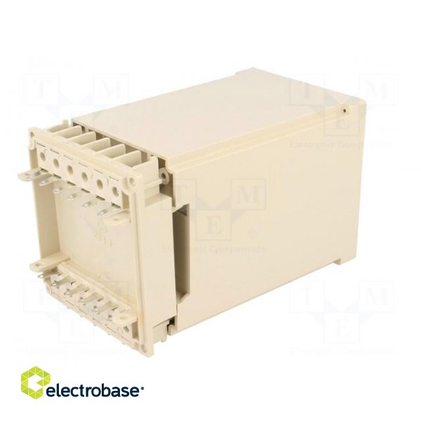 Enclosure: for DIN rail mounting | Y: 70mm | X: 65mm | Z: 112.6mm | ABS image 8