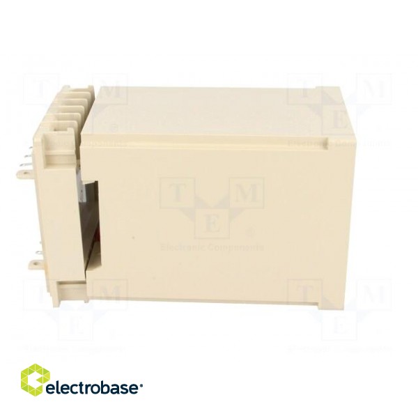 Enclosure: for DIN rail mounting | Y: 70mm | X: 65mm | Z: 112.6mm | ABS image 9