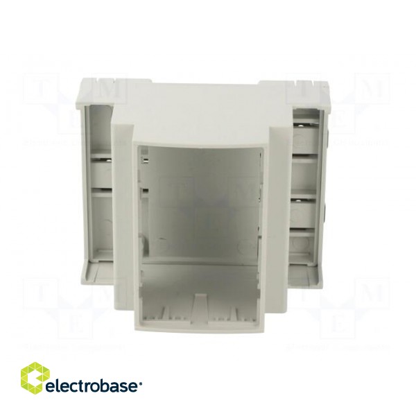 Enclosure: for DIN rail mounting | Y: 71mm | X: 89mm | Z: 65mm | ABS image 9