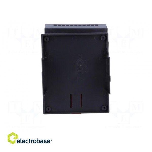 Enclosure: for DIN rail mounting | Y: 76mm | X: 92mm | Z: 60mm | black фото 7