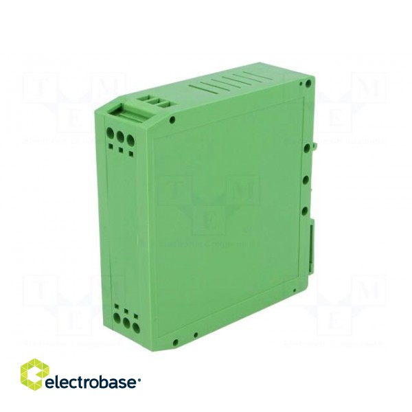 Enclosure: for DIN rail mounting | Y: 79.5mm | X: 25mm | Z: 74mm image 1