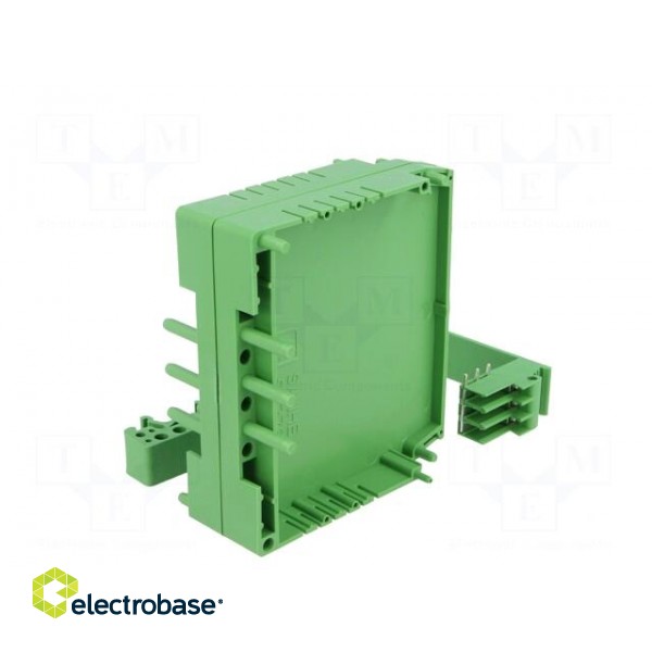 Enclosure: for DIN rail mounting | Y: 79.5mm | X: 25mm | Z: 74mm image 6