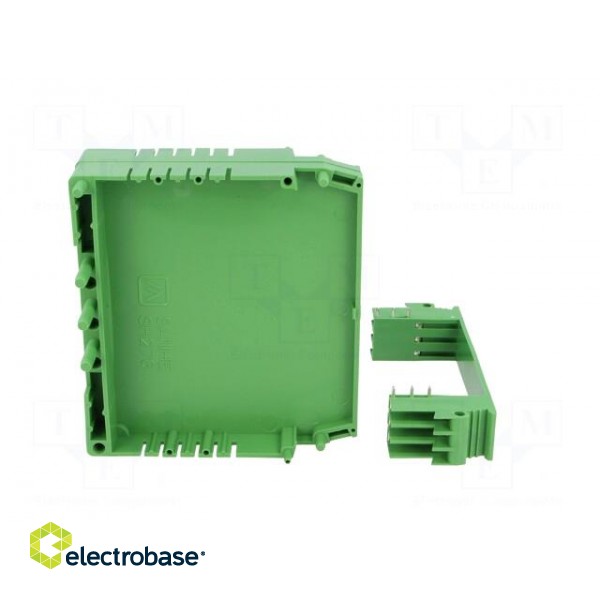 Enclosure: for DIN rail mounting | Y: 79.5mm | X: 25mm | Z: 74mm image 7