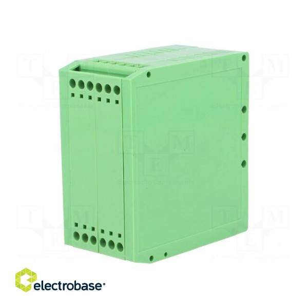 Enclosure: for DIN rail mounting | Y: 79.5mm | X: 40mm | Z: 74mm фото 1