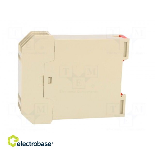 Enclosure: for DIN rail mounting | Y: 81.8mm | X: 22.5mm | Z: 99mm | ABS фото 3