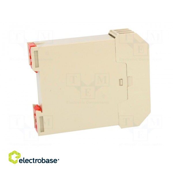 Enclosure: for DIN rail mounting | Y: 81.8mm | X: 22.5mm | Z: 99mm | ABS фото 7