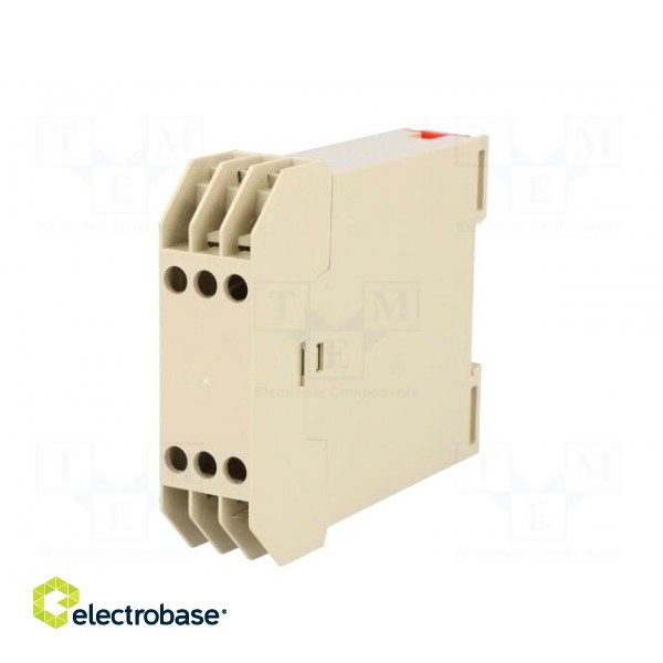 Enclosure: for DIN rail mounting | Y: 81.8mm | X: 22.5mm | Z: 99mm | ABS image 2