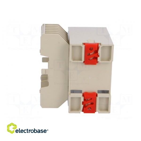 Enclosure: for DIN rail mounting | Y: 81.8mm | X: 45mm | Z: 99mm | ABS image 7