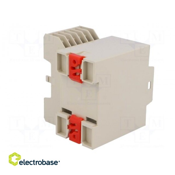 Enclosure: for DIN rail mounting | Y: 81.8mm | X: 45mm | Z: 99mm | ABS image 8