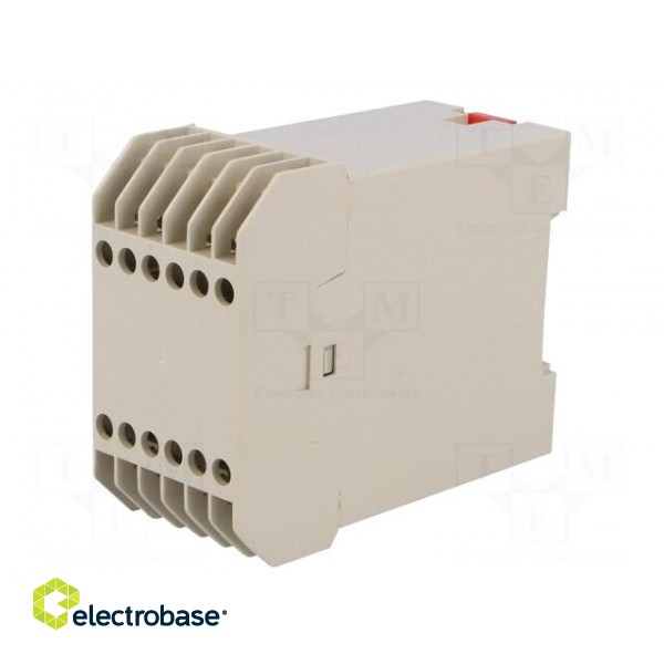 Enclosure: for DIN rail mounting | Y: 81.8mm | X: 45mm | Z: 99mm | ABS image 1
