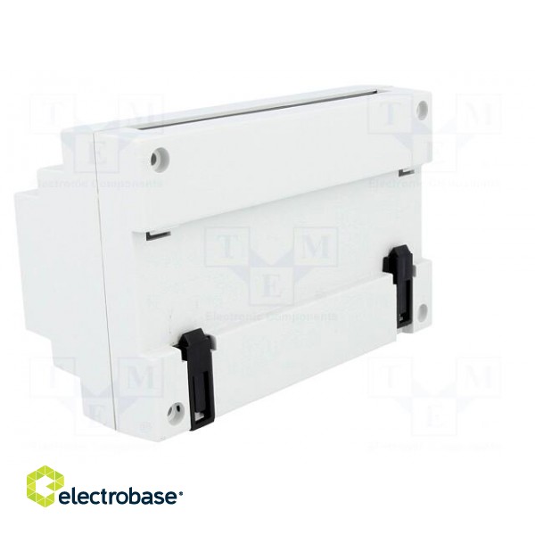 Enclosure: for DIN rail mounting | Y: 88mm | X: 138mm | Z: 62mm | ABS image 4