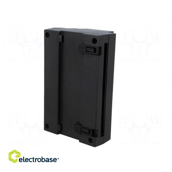Enclosure: for DIN rail mounting | Y: 88mm | X: 138mm | Z: 62mm | ABS image 6