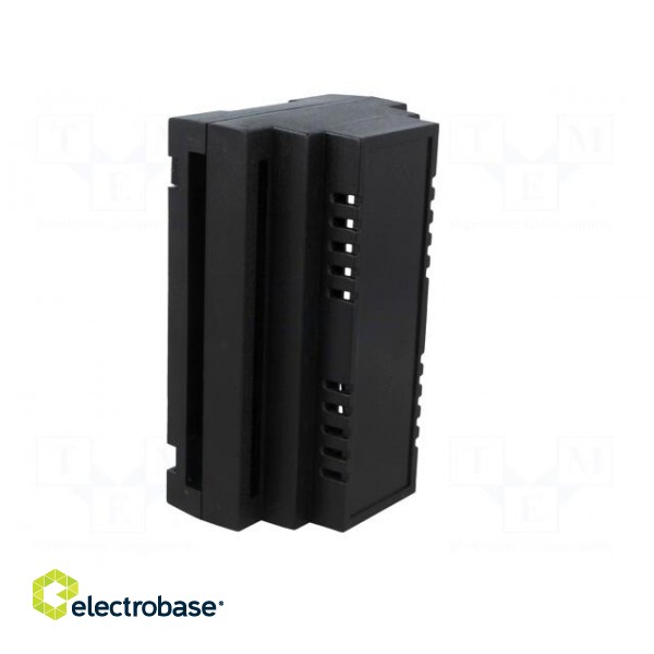 Enclosure: for DIN rail mounting | Y: 88mm | X: 138mm | Z: 62mm | ABS image 8