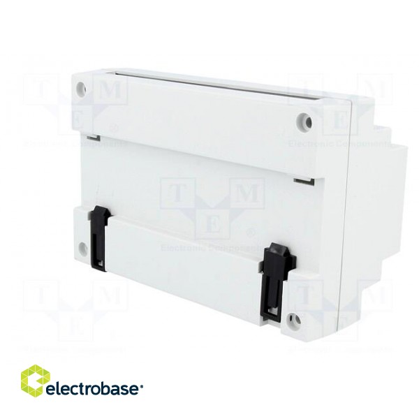 Enclosure: for DIN rail mounting | Y: 88mm | X: 138mm | Z: 62mm | ABS paveikslėlis 6