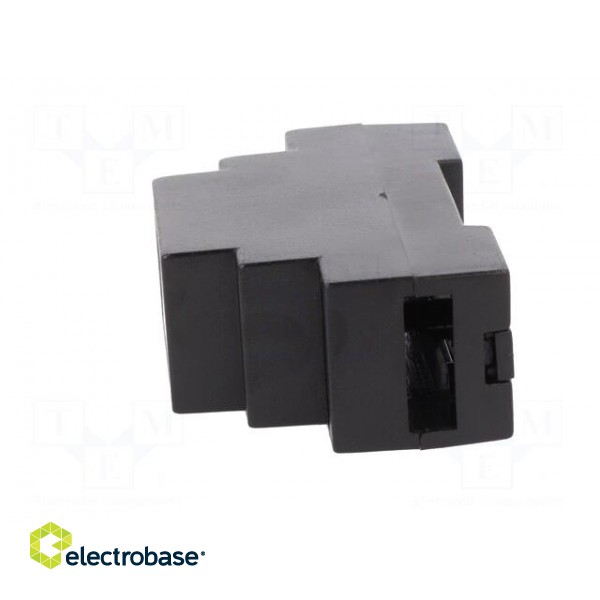 Enclosure: for DIN rail mounting | Y: 88mm | X: 34mm | Z: 62mm | ABS image 3