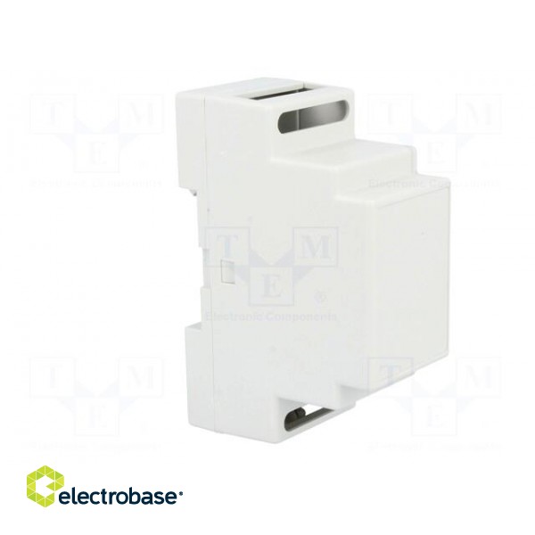 Enclosure: for DIN rail mounting | Y: 88mm | X: 35mm | Z: 59mm | ABS image 8