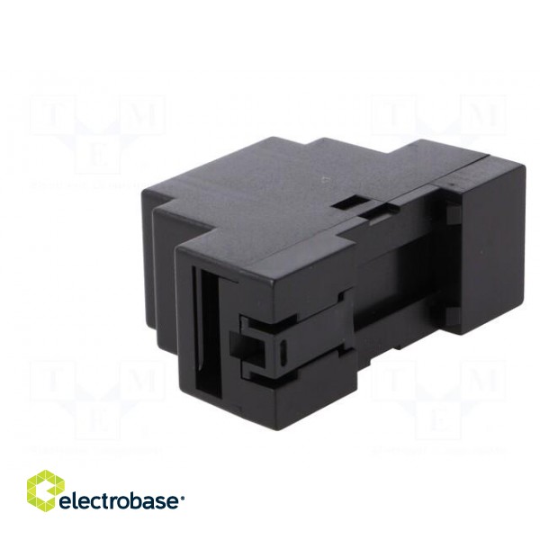 Enclosure: for DIN rail mounting | Y: 88mm | X: 35mm | Z: 59mm | ABS фото 4