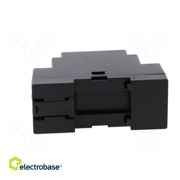 Enclosure: for DIN rail mounting | Y: 88mm | X: 35mm | Z: 59mm | ABS image 5