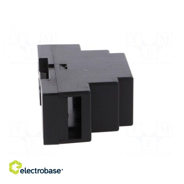 Enclosure: for DIN rail mounting | Y: 88mm | X: 35mm | Z: 59mm | ABS фото 7
