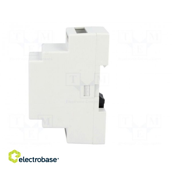 Enclosure: for DIN rail mounting | Y: 88mm | X: 35mm | Z: 59mm | ABS image 3