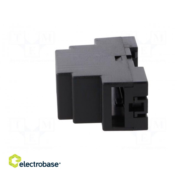 Enclosure: for DIN rail mounting | Y: 88mm | X: 35mm | Z: 59mm | ABS image 3