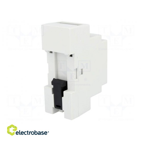 Enclosure: for DIN rail mounting | Y: 88mm | X: 35mm | Z: 59mm | ABS image 6