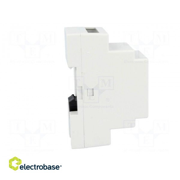 Enclosure: for DIN rail mounting | Y: 88mm | X: 35mm | Z: 59mm | ABS image 7