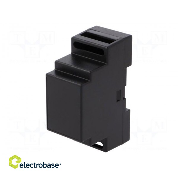 Enclosure: for DIN rail mounting | Y: 88mm | X: 35mm | Z: 59mm | ABS фото 1