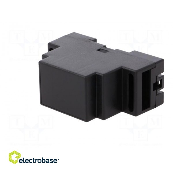 Enclosure: for DIN rail mounting | Y: 88mm | X: 35mm | Z: 59mm | ABS фото 2