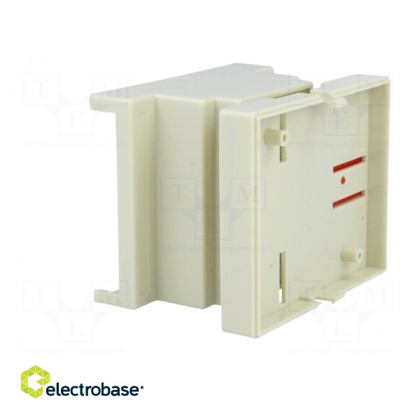 Enclosure: for DIN rail mounting | Y: 88mm | X: 72mm | Z: 59mm | ABS paveikslėlis 6