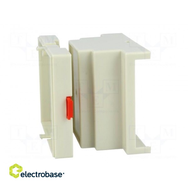 Enclosure: for DIN rail mounting | Y: 88mm | X: 72mm | Z: 59mm | ABS image 9