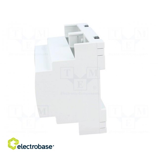 Enclosure: for DIN rail mounting | Y: 89mm | X: 106mm | Z: 65mm | ABS фото 3