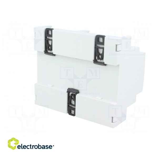 Enclosure: for DIN rail mounting | Y: 89mm | X: 106mm | Z: 65mm | ABS paveikslėlis 6