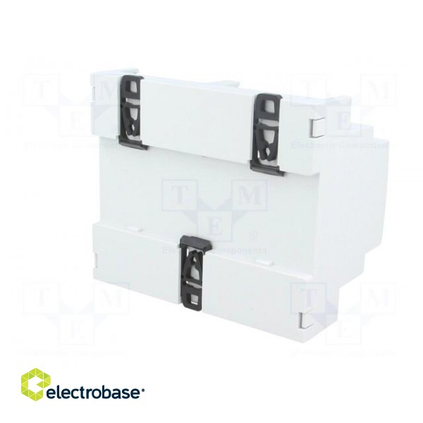 Enclosure: for DIN rail mounting | Y: 89mm | X: 106mm | Z: 65mm | ABS image 6