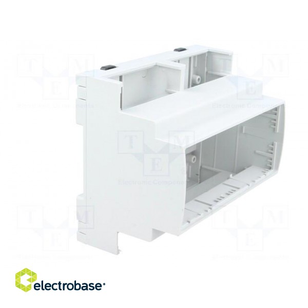 Enclosure: for DIN rail mounting | Y: 89mm | X: 106mm | Z: 65mm | ABS image 8