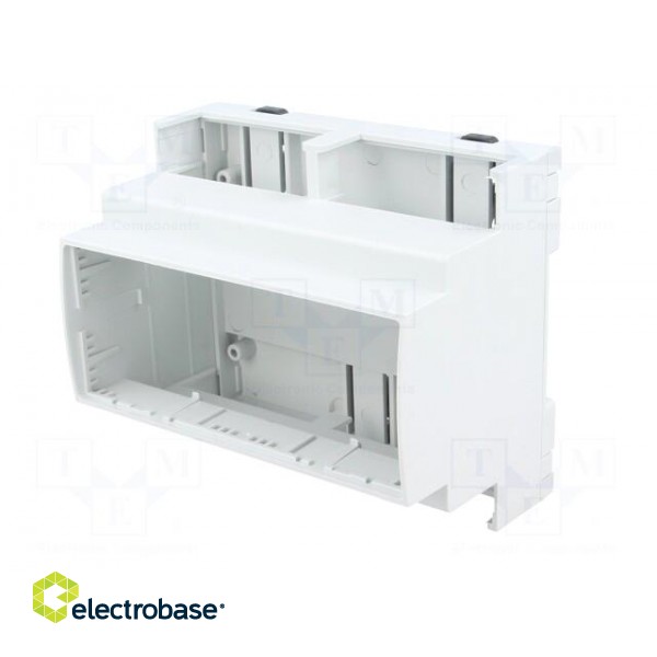 Enclosure: for DIN rail mounting | Y: 89mm | X: 106mm | Z: 65mm | ABS paveikslėlis 2