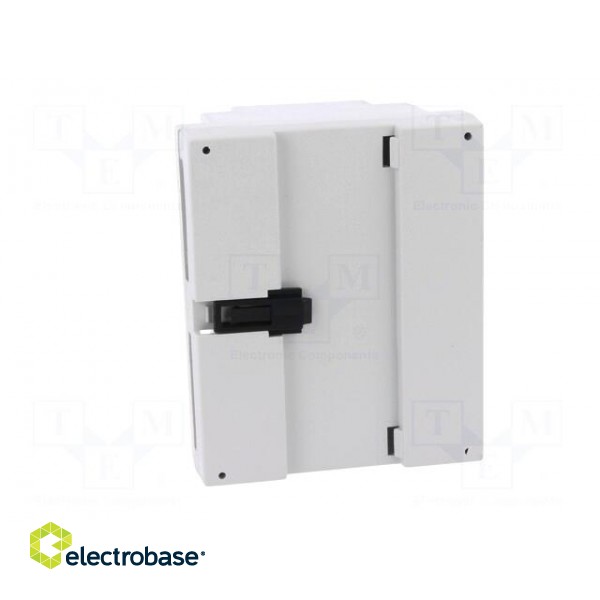 Enclosure: for DIN rail mounting | Y: 89mm | X: 107mm | Z: 65mm | ABS фото 6