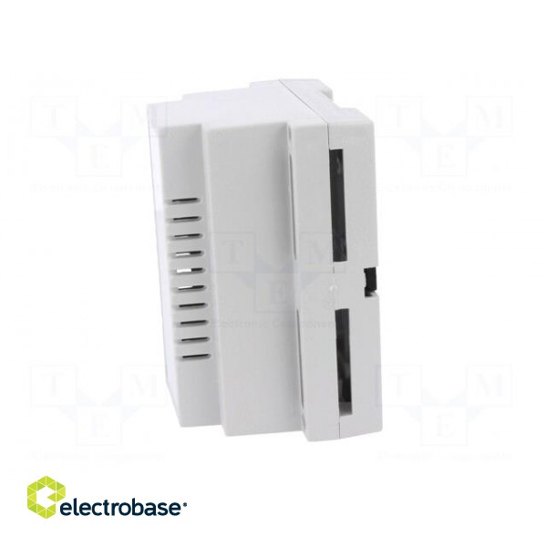 Enclosure: for DIN rail mounting | Y: 89mm | X: 107mm | Z: 65mm | ABS фото 4