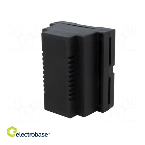 Enclosure: for DIN rail mounting | Y: 89mm | X: 107mm | Z: 65mm | ABS paveikslėlis 2