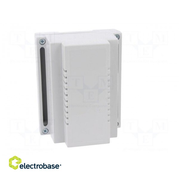Enclosure: for DIN rail mounting | Y: 89mm | X: 107mm | Z: 65mm | ABS фото 10