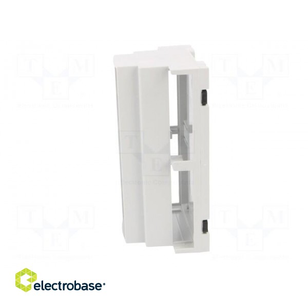 Enclosure: for DIN rail mounting | Y: 89mm | X: 142mm | Z: 65mm | ABS image 3