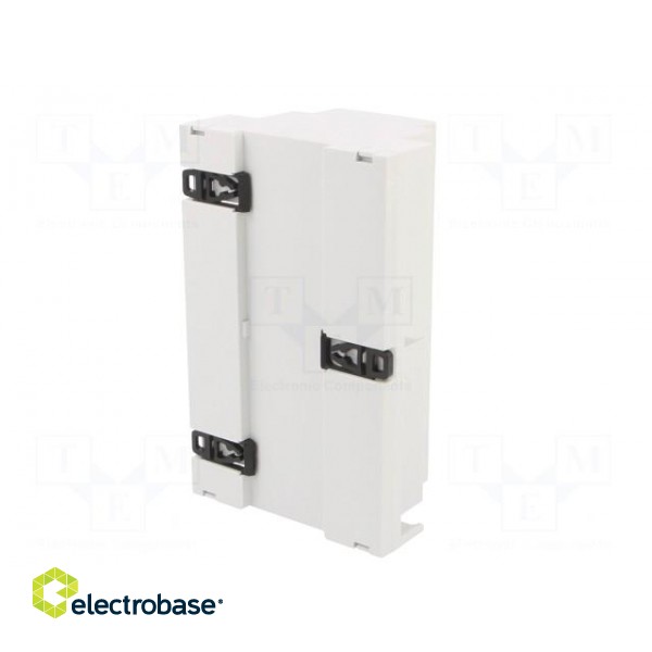 Enclosure: for DIN rail mounting | Y: 89mm | X: 142mm | Z: 65mm | ABS image 6