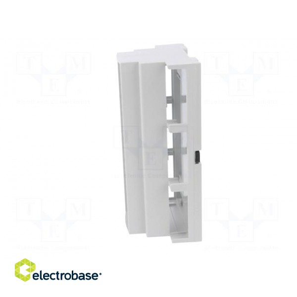 Enclosure: for DIN rail mounting | Y: 89mm | X: 159mm | Z: 65mm | ABS фото 3