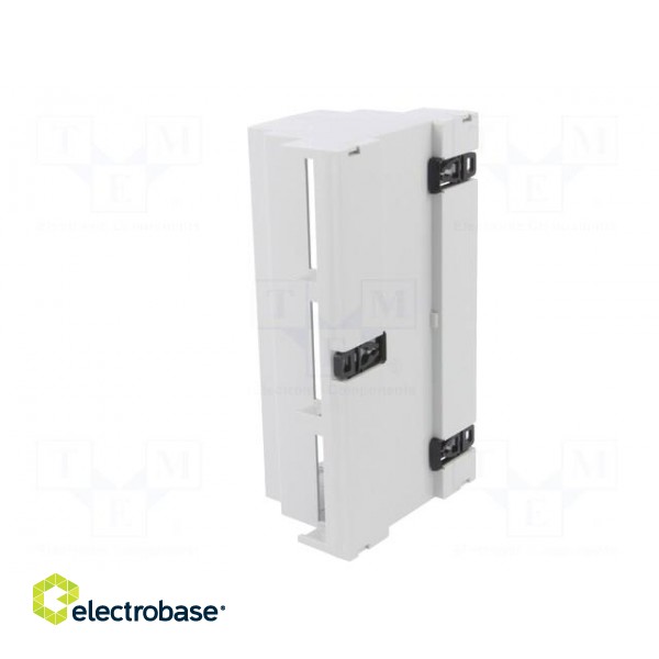 Enclosure: for DIN rail mounting | Y: 89mm | X: 159mm | Z: 65mm | ABS фото 4