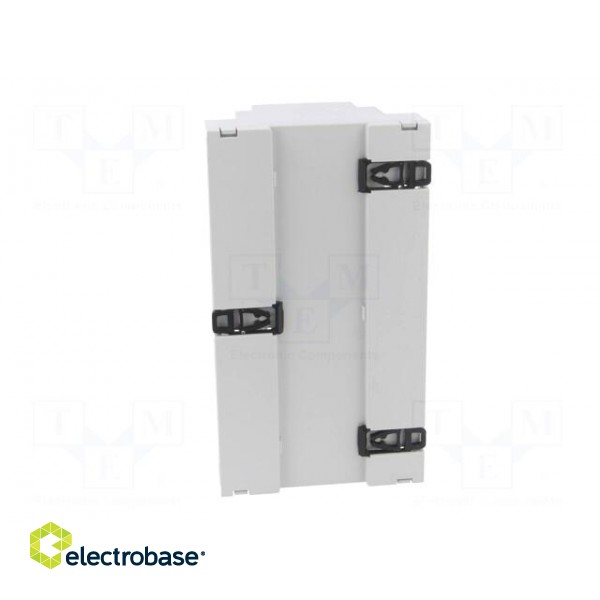 Enclosure: for DIN rail mounting | Y: 89mm | X: 159mm | Z: 65mm | ABS image 5