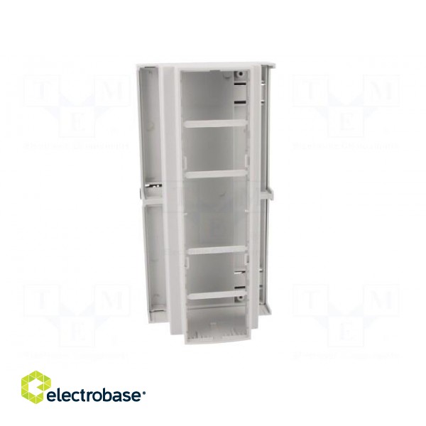 Enclosure: for DIN rail mounting | Y: 89mm | X: 177mm | Z: 65mm | ABS image 9