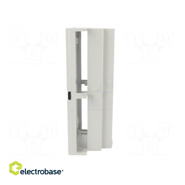 Enclosure: for DIN rail mounting | Y: 89mm | X: 177mm | Z: 65mm | ABS image 7