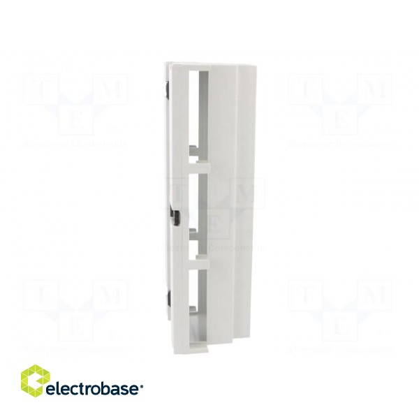 Enclosure: for DIN rail mounting | Y: 89mm | X: 213mm | Z: 65mm | ABS image 7