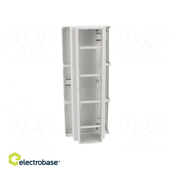 Enclosure: for DIN rail mounting | Y: 89mm | X: 213mm | Z: 65mm | ABS image 9